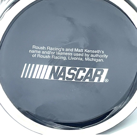 Official NASCAR #17 Matt Kenseth Coffee Tea Mug Cup Roush Racing Raised LOGO - Picture 11 of 12